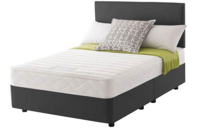 Layezee Calm Memory Micro Quilt Kingsize Ebony Divan Bed